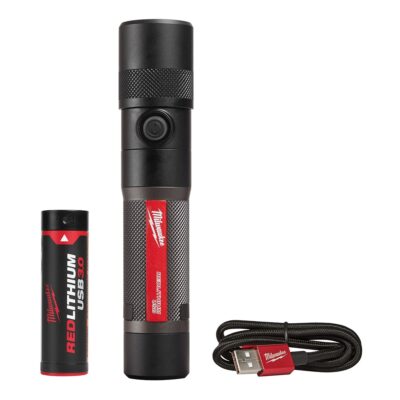 Milwaukee2161-21 USB RECHARGEABLE 1100L TWIST FOCUS FLASHLIGHT