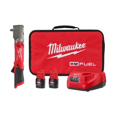 Milwaukee 2564-22 M12 FUEL3/8″ Right Angle Impact Wrench Kit