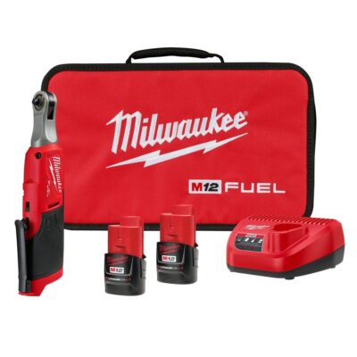 Milwaukee 2566-22 M12 FUEL™ 1/4″ High Speed Ratchet (Kit)