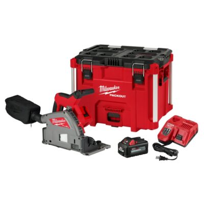 Milwaukee 2831-21 M18 FUEL 6-1/2″ Plunge Track Saw Kit