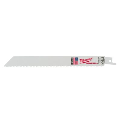 Milwaukee 48-01-6093 8″ x 8/12TPI Bi-Metal Super Sawzall Blade (50 Pack)