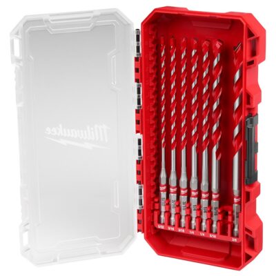 Milwaukee 48-20-9052 7pc. SHOCKWAVE™ Carbide Hammer Drill Bit Kit