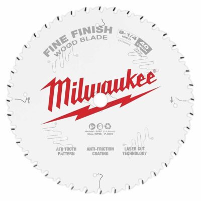 Milwaukee 48-40-0822 8-1/4″ 40T Fine Finish Circular Saw Blade