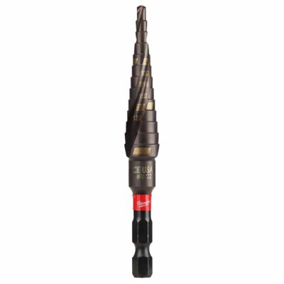 Milwaukee 48-89-9241 SHOCKWAVE Impact Duty Step Bit #1 1/8 – 1/2″