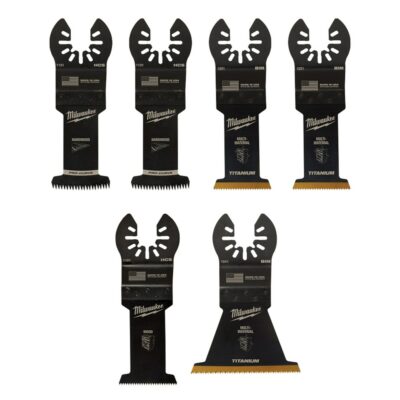 Milwaukee49-10-9112 Milwaukee® OPEN-LOK™ 6PC MULTI-TOOL BLADE KIT