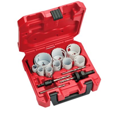 Milwaukee 49-22-4175 15-Piece Gen Purpose Hole Dozer Hole Saw Kit 3/4″ TO 2-1/2″