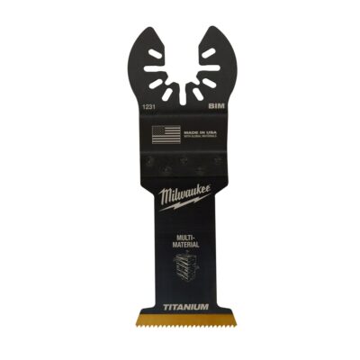 Milwaukee49-25-1239 Milwaukee® OPEN-LOK™ 1-3/8″ TITANIUM ENHANCED BI-METAL MULTI-MATERIAL BLADES 10PK