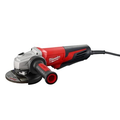 Milwaukee 6117-30 13 Amp 5″ Small Angle Grinder Paddle, Lock-On