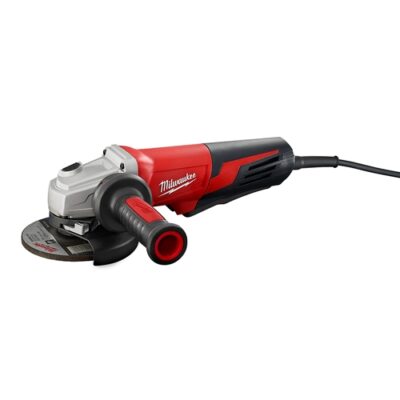 Milwaukee 6117-31 13 Amp 5″ Small Angle Grinder Paddle, No-Lock