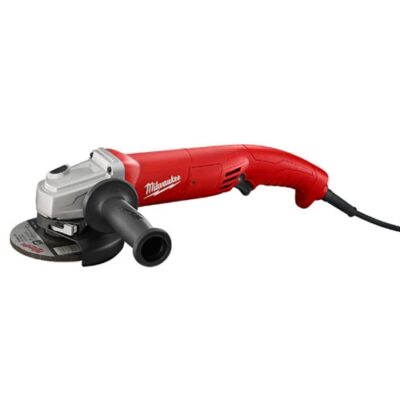 Milwaukee 6121-31A 11 Amp 5″ Small Angle Grinder Trigger Grip, No-Lock, AC/DC