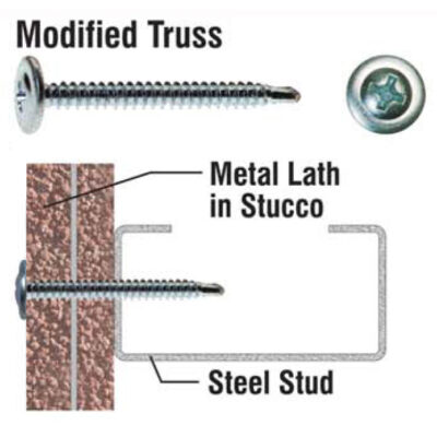 Primesource MTD8200 1 Bx 8X2″ K-Lath Self Driller