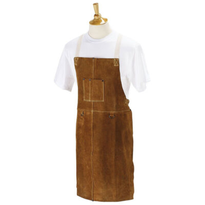 Black Stallion 48A 48″ Quality Side Split Cowhide Welding Bib Apron