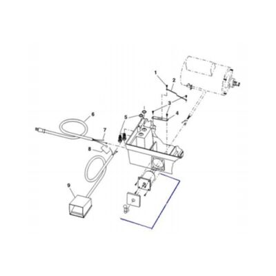 Ridgid 20133 Switch Assembly for Use With Model 1822-I Pipe and Bolt Threading Machine