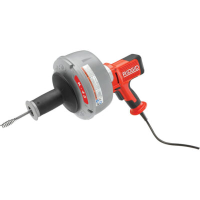 RIDGID 35473 K-45 Drain Cleaner C-1IC Cable w/Bulb Auger (5/16″ x 25′) AUTOFEED