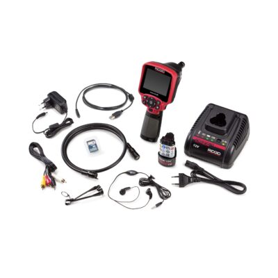 RIDGID 55898 Micro CA-350 Inspection Camera, 3.5″ Monitor Size