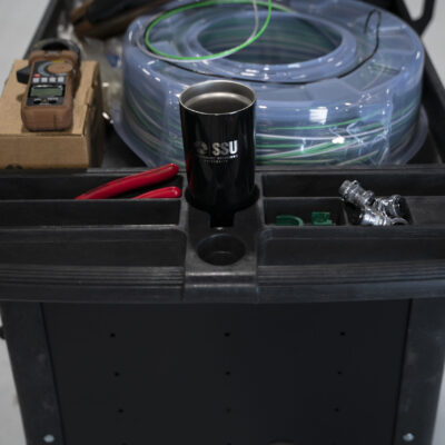 Southwire SCDTCL-LG Spray Can and Drill Holder Tray for Large CartLocker™