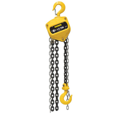 Sumner CB150C10 1-1/2T Chain Hoist 10′