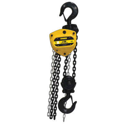 Sumner PCB300C10WO 3T Chain Hoist 10′ Lift and Overload Protection