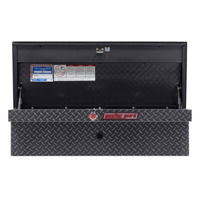 Weather Guard 180-6-03 Model 180-6-03 41″ Low Profile Lo-Side Box, Aluminum, Gunmetal Gray, 3.8 Cu. Ft.