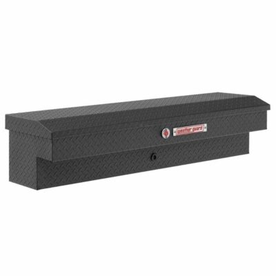 Weatherguard 174-52-04 56″ Lo-Side Box, Aluminum, Textured Matte Black, 4.0 cu ft