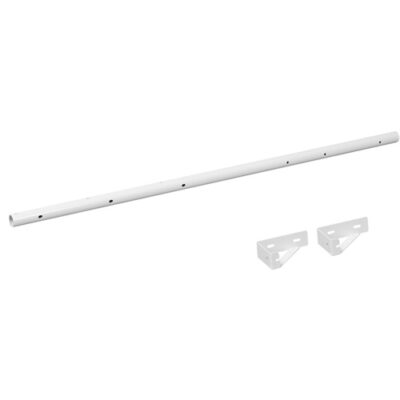 Weather Guard 2508F White Aluminum Street-Side Roof Rack Mounting Kit, RAM ProMaster