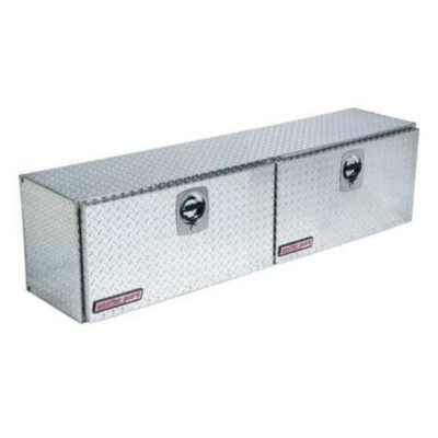 WeatherGuard 372-0-02 Clear Aluminum Hi-Side Box, 8.9 Cu. Ft.