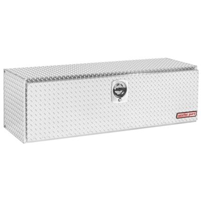 WeatherGuard 660-0-02 Clear Aluminum Underbed Box, Compact, 11.2 Cu. Ft.