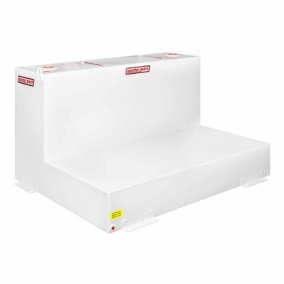 Weatherguard 362-3-02 Transfer Tank, L-Shape, 110 Gallon – Steel, White Finish