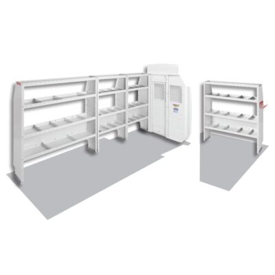 WeatherGuard 600-8410X Commercial Shelving Van Package, High-Roof, 170XWB