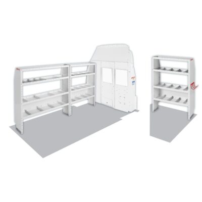 WeatherGuard 600-8430R Commercial Shelving Van Package, NV2500, 146″ Wheelbase