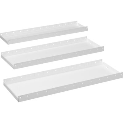 Weather Guard 9053-3-01 Brite White Armor-TUF STARTER 3-Shelf Set, 36″ x 13″