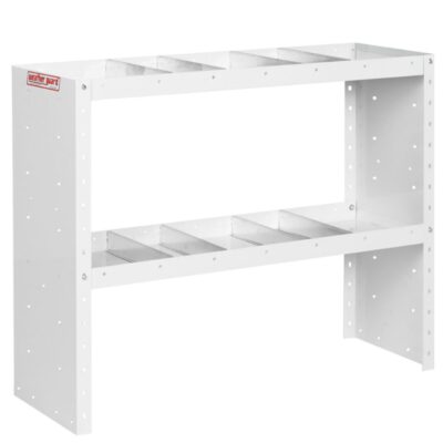 WeatherGuard 9334-3-03 Heavy Duty Adjustable 2 Shelf Unit, 34″ x 42″ x 13.5″