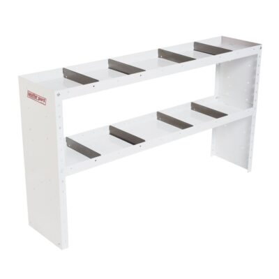 WeatherGuard 9336-3-03 Heavy Duty Adjustable 2 Shelf Unit, 34″ x 60″ x 13.5″