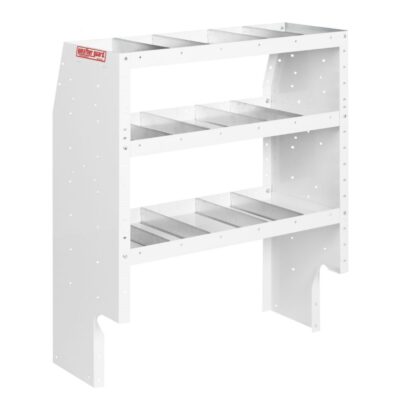 WeatherGuard 9343-3-03 Heavy Duty Adjustable 3 Shelf Unit, 44″ x 36″ x 16″