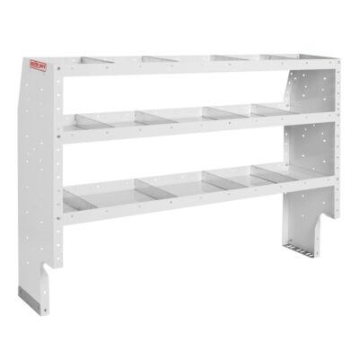 WeatherGuard 9346-3-03 Heavy Duty Adjustable 3 Shelf Unit, 44″ x 60″ x 16″