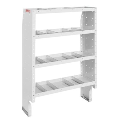 WeatherGuard 9363-3-03 Heavy Duty Adjustable 4 Shelf Unit, 60″ x 36″ x 16″