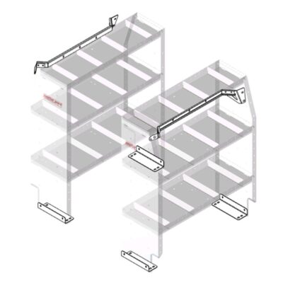 WeatherGuard 9754-3-01 Rear Installation Kit, NV200/ City Express