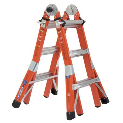 Werner FMT-13 13′ Reach Type IA Fiberglass Multi-Position Ladder