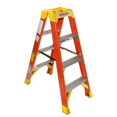 Werner T6204 4ft Type IA Fiberglass Twin Ladder