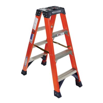 Werner T6304 4ft Type IA Fiberglass Twin Ladder